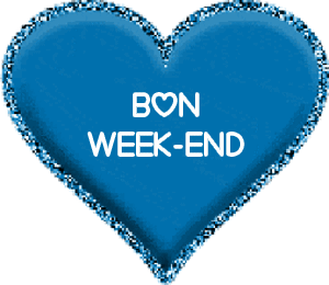 Gif bon week-end coeur